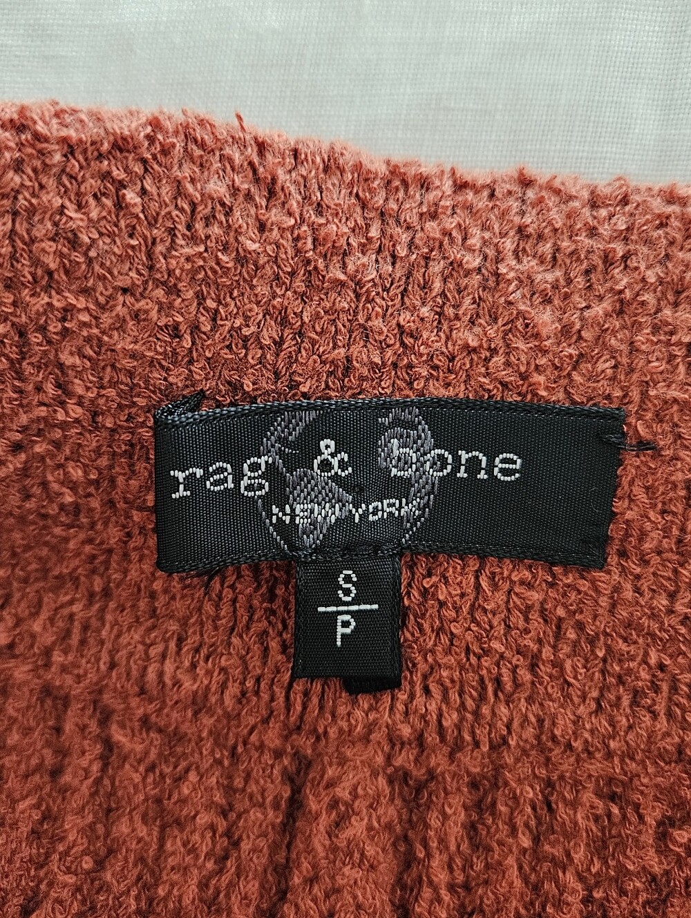 Rag & Bone 'Sunny' high rise knit shorts, size S - Picture 3 of 4